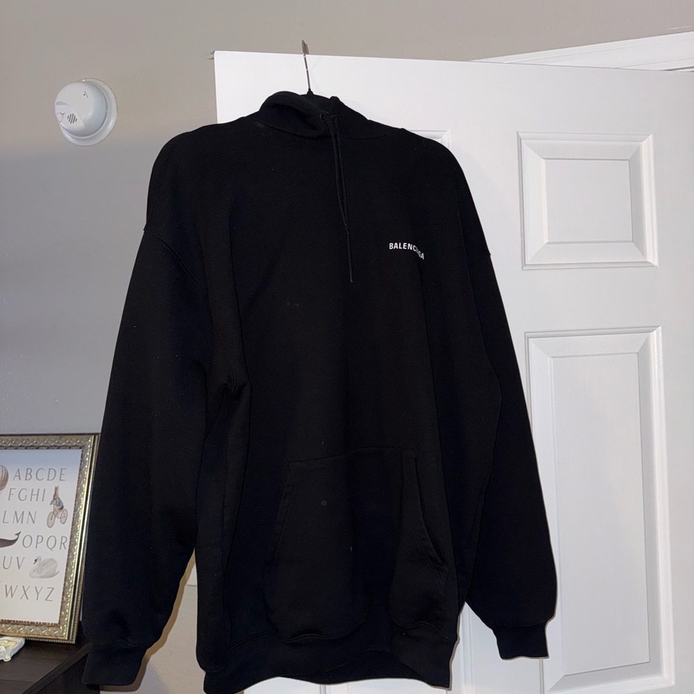 Balenciaga Classic Black Sweatshirt